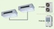 画像1: 福岡・佐賀・長崎・大分・熊本・宮崎・鹿児島・沖縄・業務用エアコン　東芝　厨房用エアコン　天吊　同時ツイン　ワイヤードリモコン　省エネneo　APEB28055M　P280（10馬力）　スマートエコR　三相200Ｖ (1)